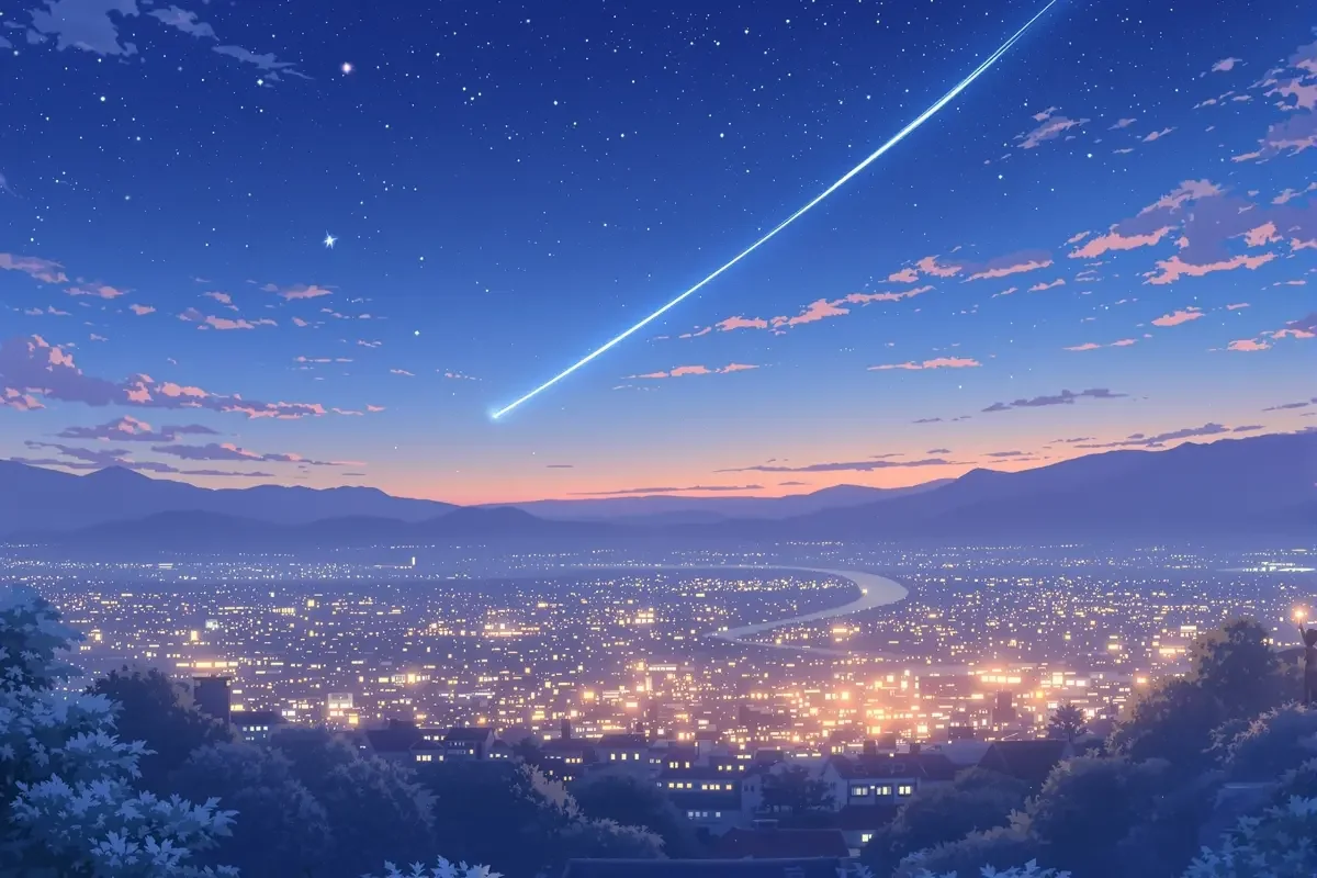 夜空彗星 - 你的名字。剧照